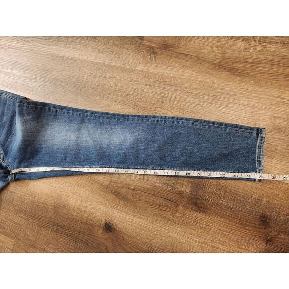 Revtown Skinny Ankle Everyday Indigo women's Jeans 26x25 medium wash - Picture 4 of 9